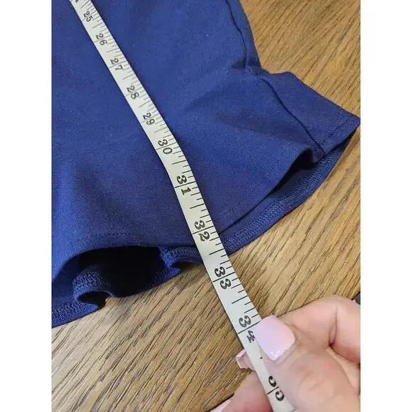 ALI  & Jay Chic Navy Blue Ruffled Dress - Picture 5 of 7